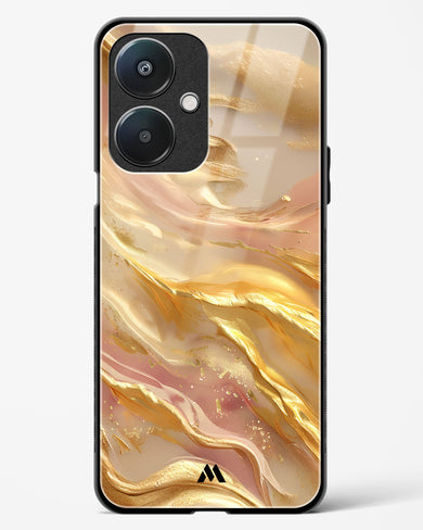 Golden Mirage Glass Case Phone Cover (Oppo)