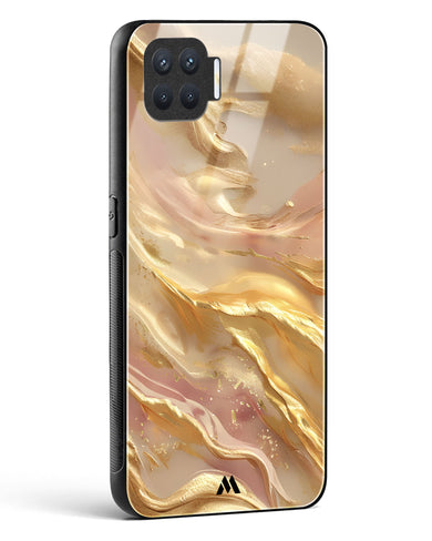 Golden Mirage Glass Case Phone Cover (Oppo)