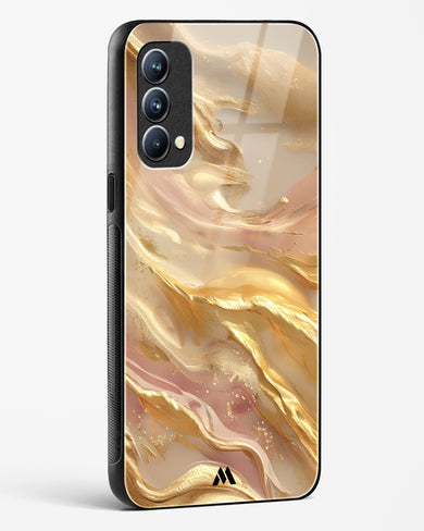 Golden Mirage Glass Case Phone Cover (Oppo)