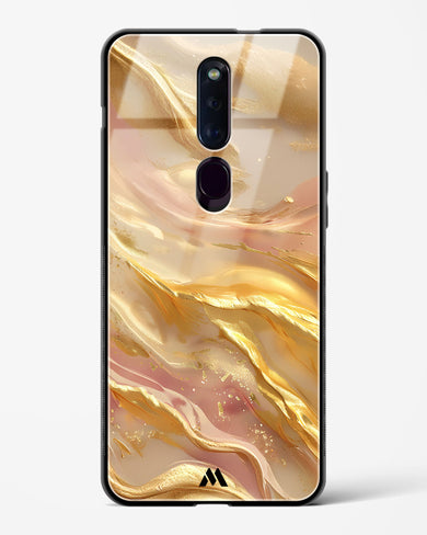 Golden Mirage Glass Case Phone Cover (Oppo)