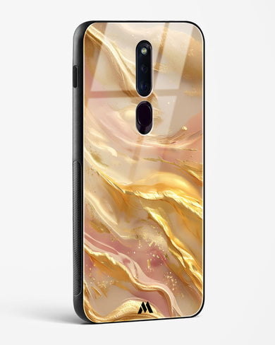 Golden Mirage Glass Case Phone Cover (Oppo)