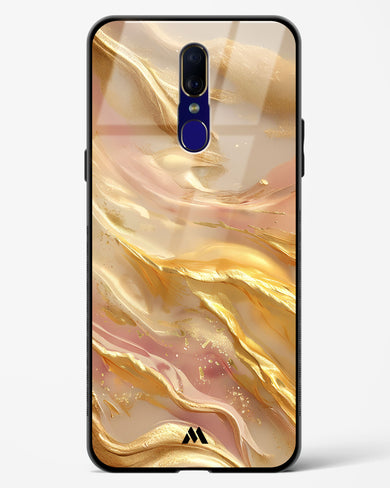 Golden Mirage Glass Case Phone Cover (Oppo)