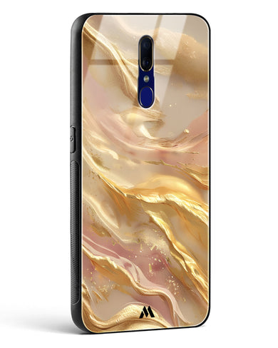 Golden Mirage Glass Case Phone Cover (Oppo)