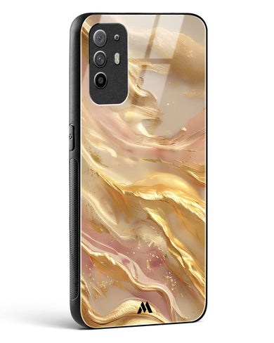 Golden Mirage Glass Case Phone Cover (Oppo)