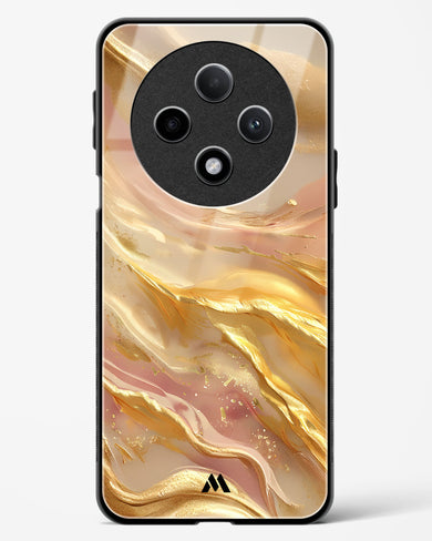 Golden Mirage Glass Case Phone Cover (Oppo)