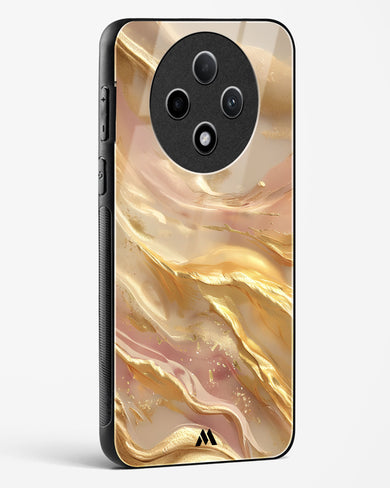 Golden Mirage Glass Case Phone Cover (Oppo)