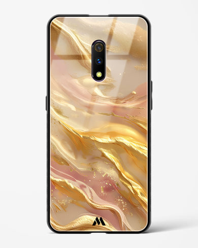 Golden Mirage Glass Case Phone Cover (Oppo)