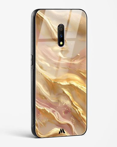 Golden Mirage Glass Case Phone Cover (Oppo)