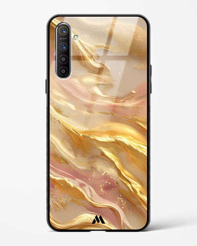 Golden Mirage Glass Case Phone Cover (Oppo)