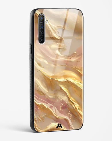 Golden Mirage Glass Case Phone Cover (Oppo)