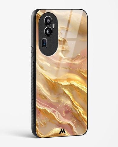 Golden Mirage Glass Case Phone Cover (Oppo)