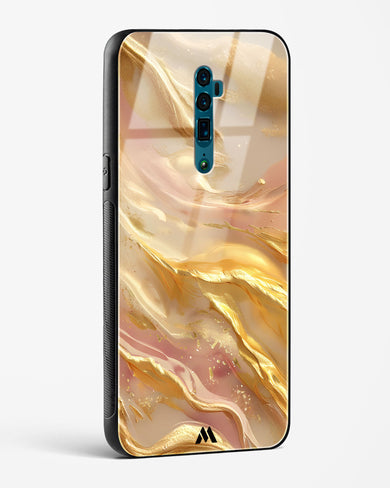 Golden Mirage Glass Case Phone Cover (Oppo)