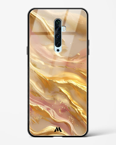 Golden Mirage Glass Case Phone Cover (Oppo)