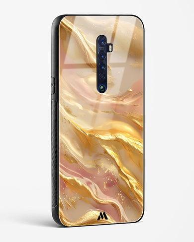 Golden Mirage Glass Case Phone Cover (Oppo)