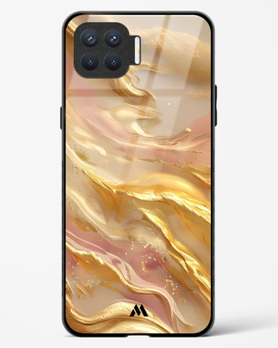 Golden Mirage Glass Case Phone Cover (Oppo)
