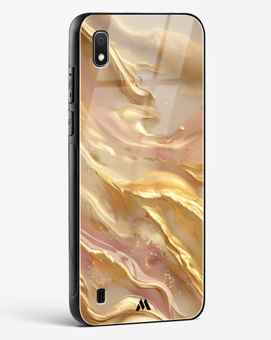 Golden Mirage Glass Case Phone Cover (Samsung)