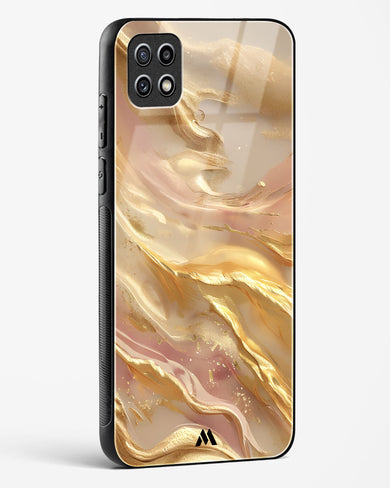 Golden Mirage Glass Case Phone Cover (Samsung)