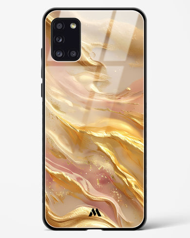 Golden Mirage Glass Case Phone Cover (Samsung)