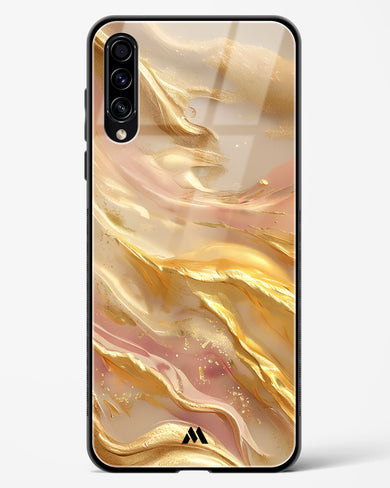 Golden Mirage Glass Case Phone Cover (Samsung)