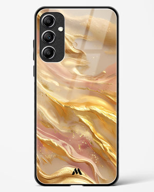 Golden Mirage Glass Case Phone Cover (Samsung)
