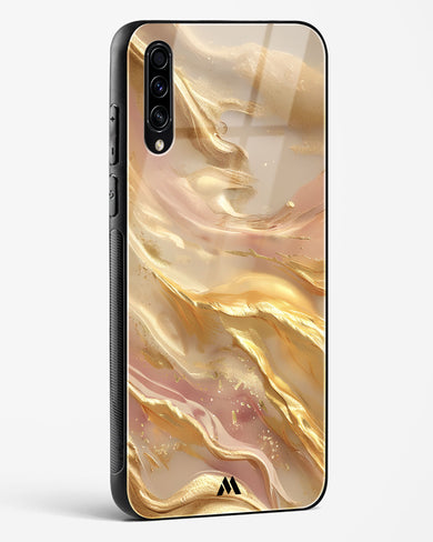 Golden Mirage Glass Case Phone Cover (Samsung)