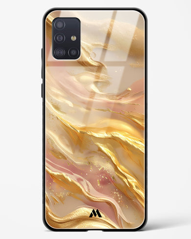 Golden Mirage Glass Case Phone Cover (Samsung)