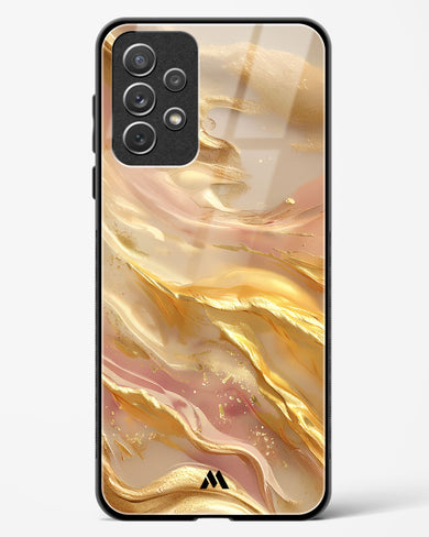 Golden Mirage Glass Case Phone Cover (Samsung)