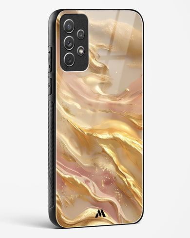 Golden Mirage Glass Case Phone Cover (Samsung)