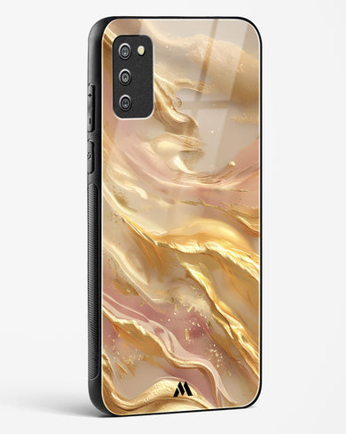 Golden Mirage Glass Case Phone Cover (Samsung)