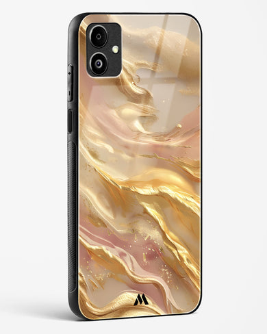 Golden Mirage Glass Case Phone Cover (Samsung)