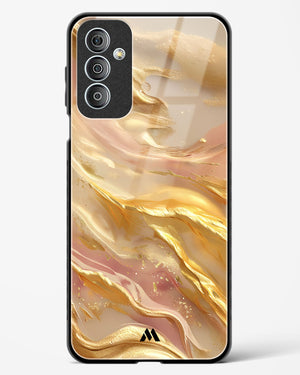 Golden Mirage Glass Case Phone Cover (Samsung)
