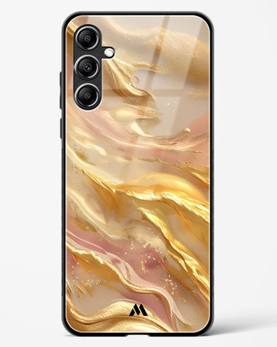 Golden Mirage Glass Case Phone Cover (Samsung)