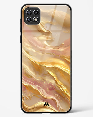 Golden Mirage Glass Case Phone Cover (Samsung)