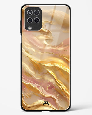 Golden Mirage Glass Case Phone Cover (Samsung)