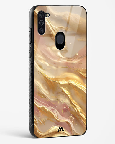 Golden Mirage Glass Case Phone Cover (Samsung)