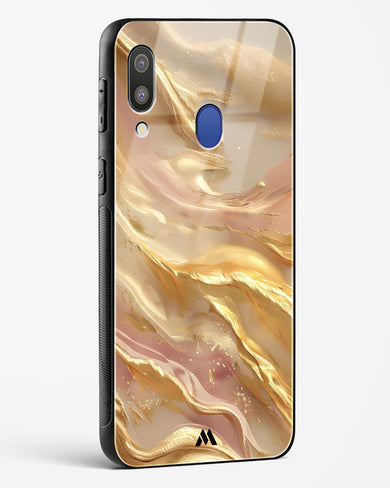 Golden Mirage Glass Case Phone Cover (Samsung)