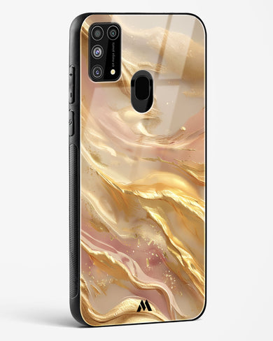 Golden Mirage Glass Case Phone Cover (Samsung)