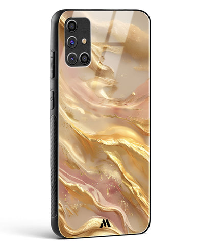 Golden Mirage Glass Case Phone Cover (Samsung)