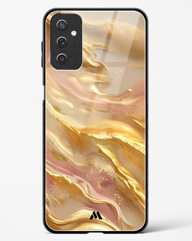 Golden Mirage Glass Case Phone Cover (Samsung)