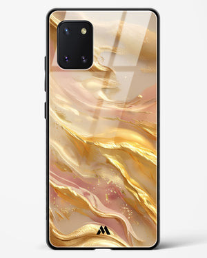 Golden Mirage Glass Case Phone Cover (Samsung)