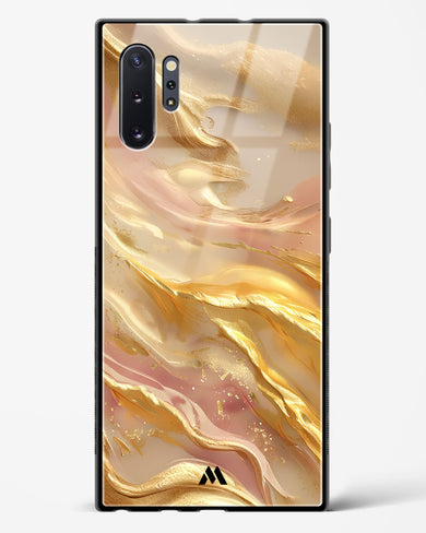 Golden Mirage Glass Case Phone Cover (Samsung)