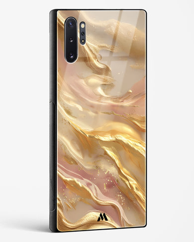 Golden Mirage Glass Case Phone Cover (Samsung)