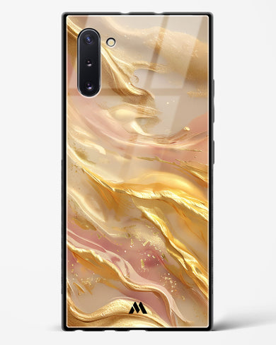 Golden Mirage Glass Case Phone Cover (Samsung)