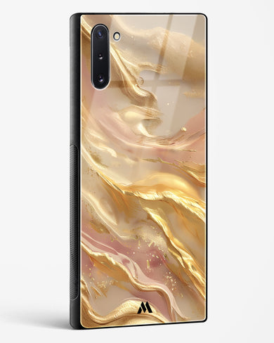 Golden Mirage Glass Case Phone Cover (Samsung)