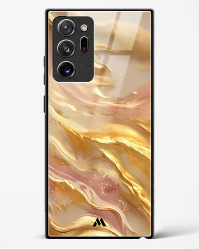 Golden Mirage Glass Case Phone Cover (Samsung)