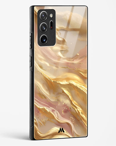 Golden Mirage Glass Case Phone Cover (Samsung)