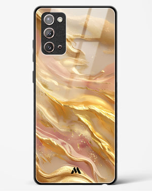 Golden Mirage Glass Case Phone Cover (Samsung)
