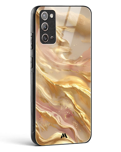 Golden Mirage Glass Case Phone Cover (Samsung)