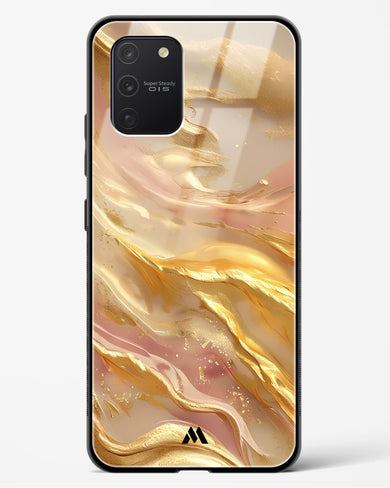 Golden Mirage Glass Case Phone Cover (Samsung)