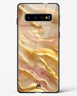 Golden Mirage Glass Case Phone Cover (Samsung)